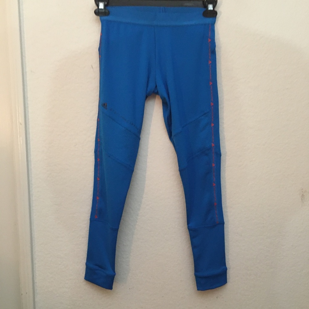 Adidas by Stella McCartney Black and Blue Leggings